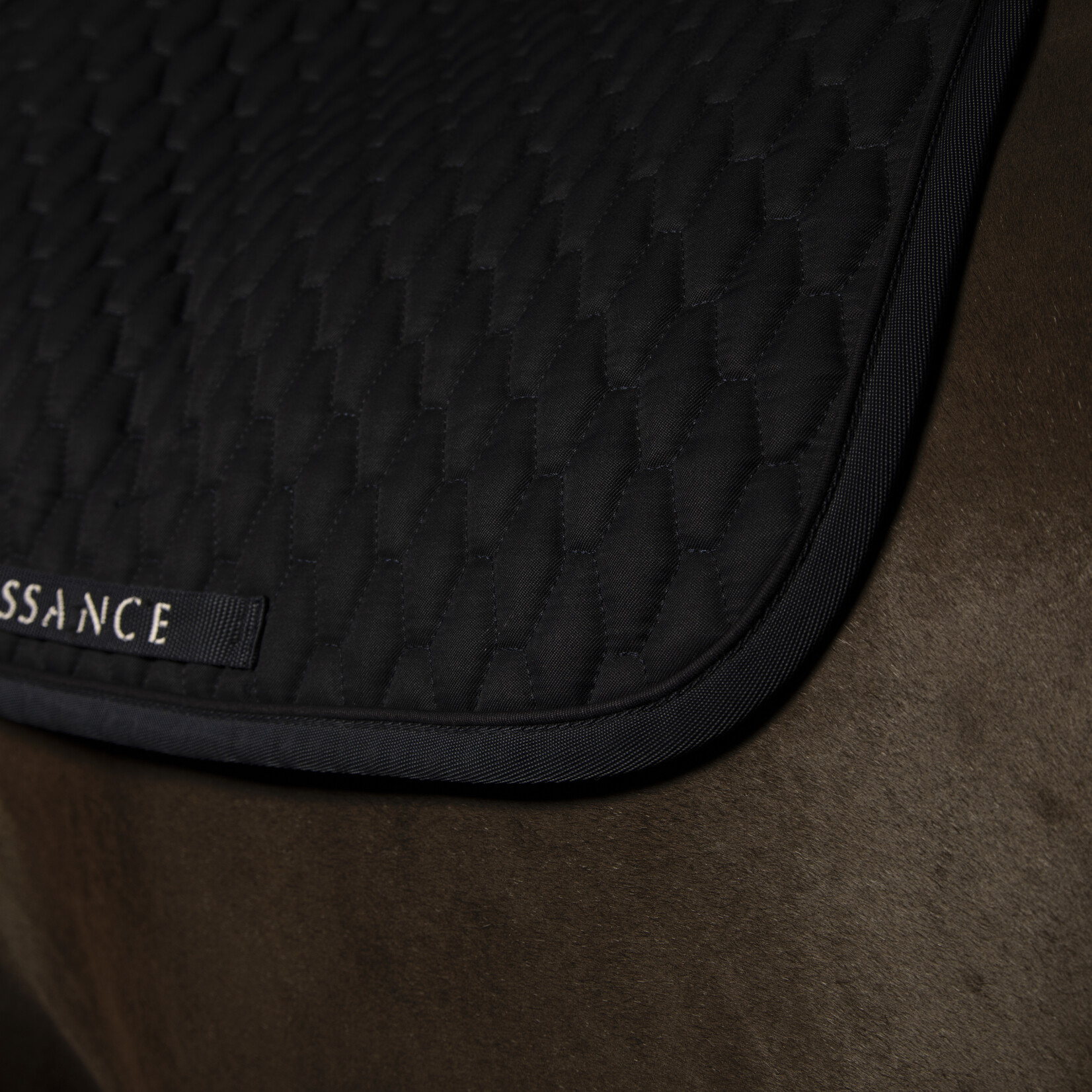 PUISSANCE SADDLE PAD-STYLE BARFI NAVY