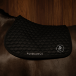 PUISSANCE TAPIS DE SELLE -STYLE  BALL NOIR PUISSANCE