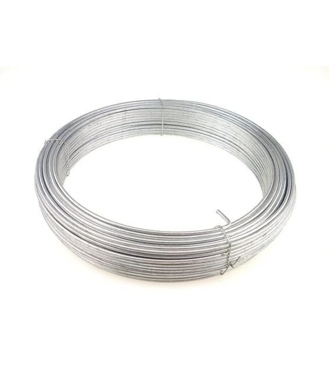 Garmix Filo per il tensionamento 3,4 mm 400 m Filo d'acciaio zincato