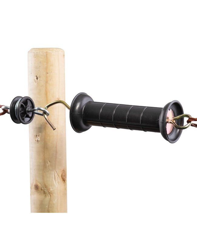 Maniglia per cancello con gancio curvo, 10 pezzi.