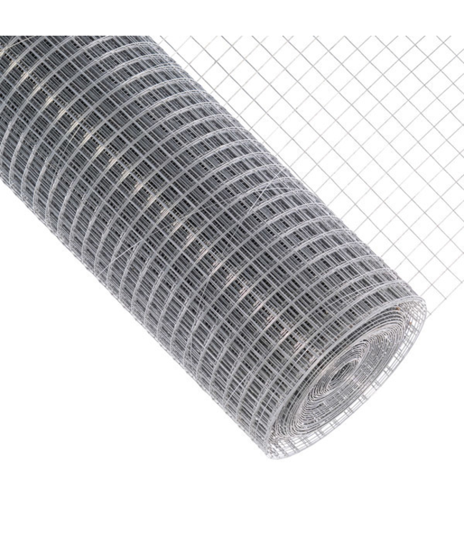 Garmix Rete da voliera 25 mm / 1,45 mm / 100 cm / 25 m zincata