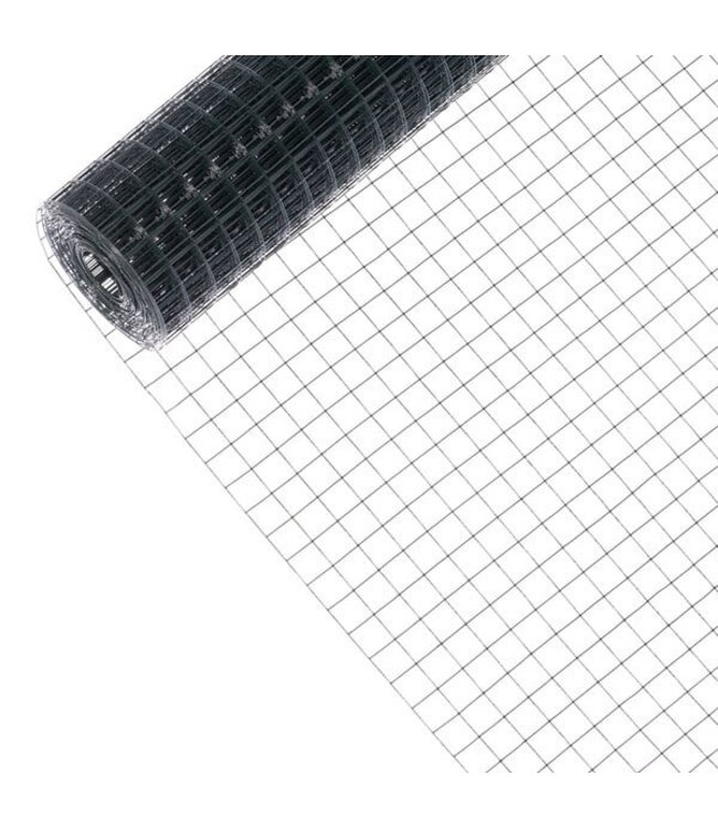 Garmix Rete da voliera 25 x 25 mm 1,20 mm 100 cm x 10 m verde