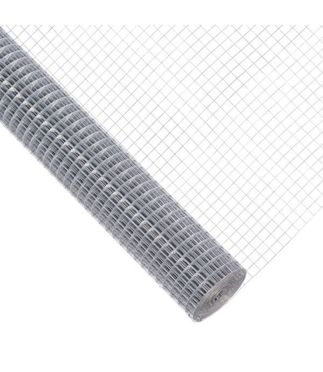 Garmix Rete da voliera 19 x 19 mm 0,75 mm 100 cm 10 m zincata