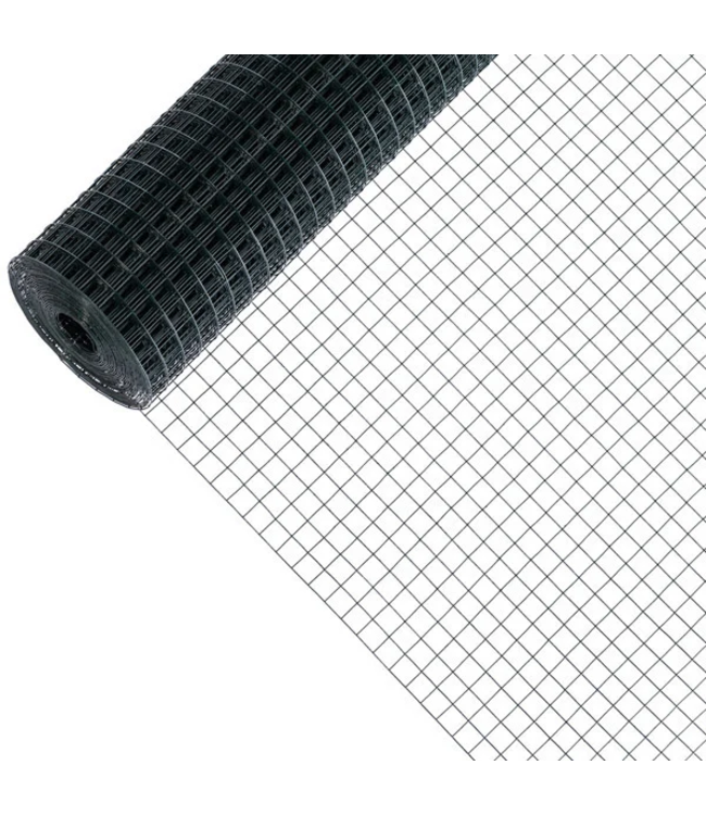 Rete da voliera 19 x 19 mm 1,2 mm 50 cm 10 m verde