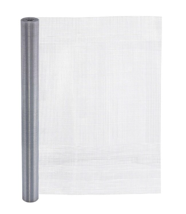 Garmix Rete contro topi 6 x 6 mm 0,65 mm 50 cm x 5 m Zincata