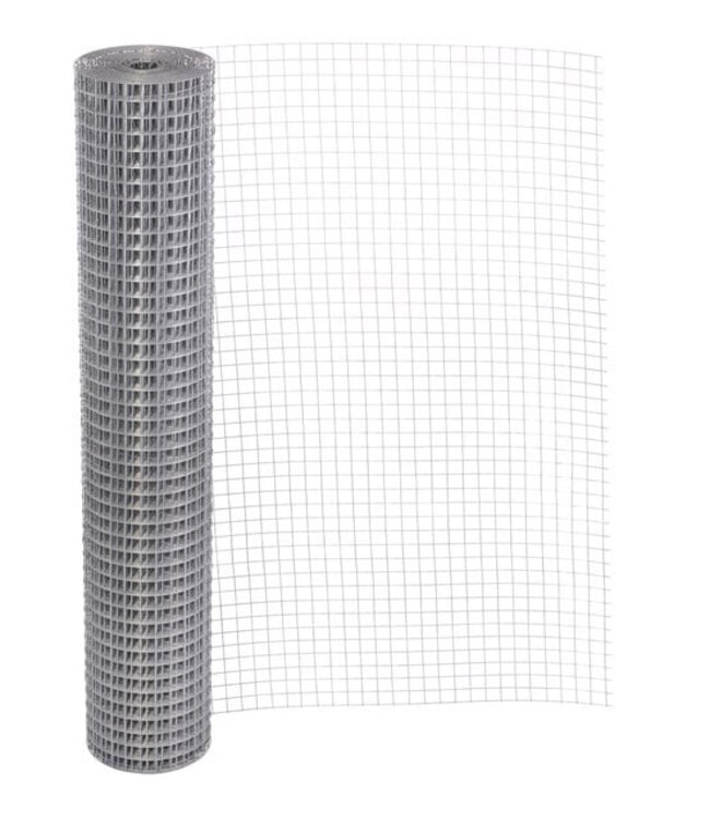 Garza per voliere 19x19mm 1,20mm 100cm x 1mRVS