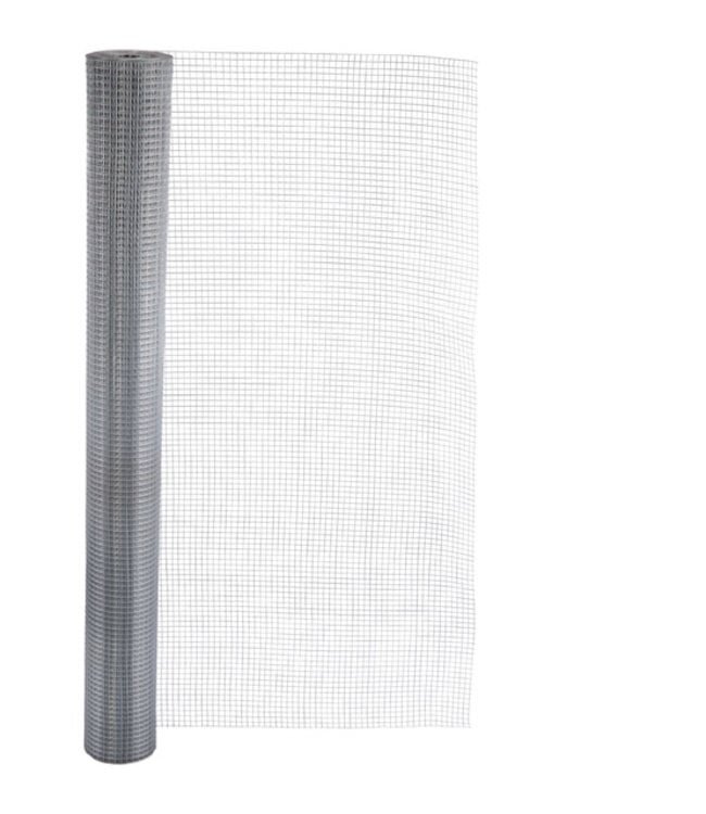 Garza per voliera 12x12mm 0,80mm 100cm x 1m acciaio inox