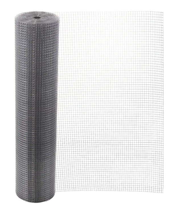 Garmix Garza per voliere 12x12mm 0,80mm 100cm x 25m Zincato