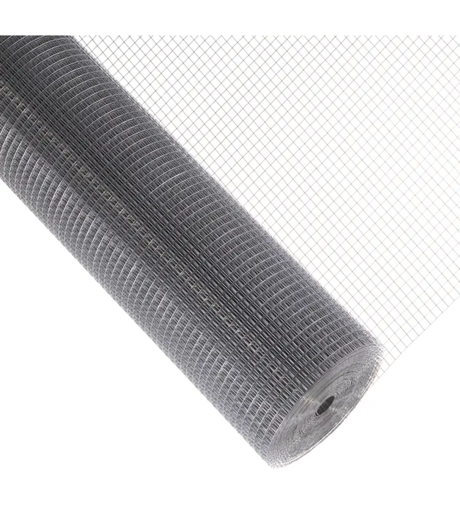 Garmix Garza per voliere 12x12mm 0,80mm 100cm x 25m Zincato