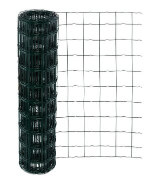 Garmix Rete da giardino 100 x 100 mm 1,65 mm 100 cm x 25 m Verde