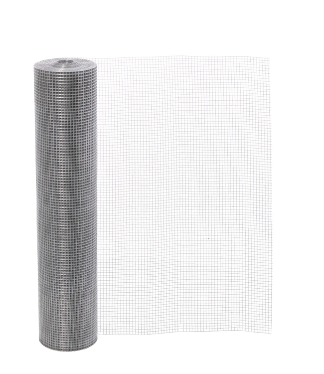 Garmix Garza per voliera 9x9mm 0,80mm 100cm x 25m acciaio inox