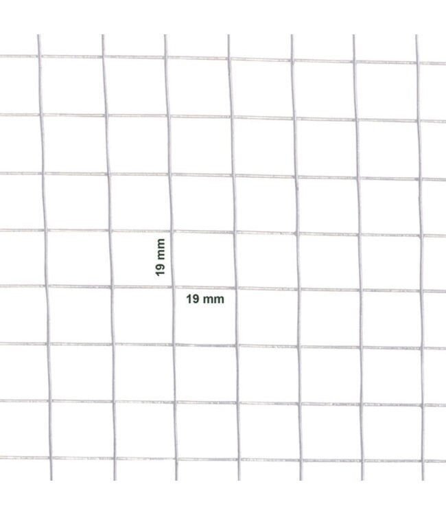 Garmix Garza per voliera 19x19mm 1,00mm 100cm x 25m acciaio inox
