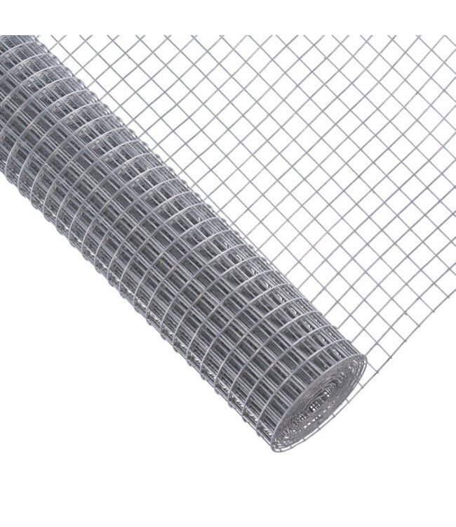 Garza per voliere 25x25mm 2,00mm 100cm x 1m acciaio inox