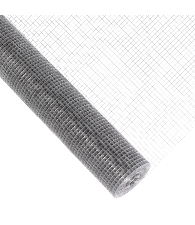 Garmix Rete per voliere 16 x 16 mm 0,75 mm 100 cm Zincato (al metro)