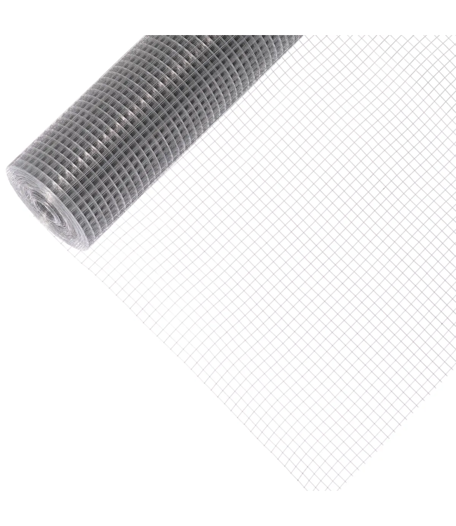 Garmix Rete per voliere 16 x 16 mm 0,75 mm 100 cm Zincato (al metro)