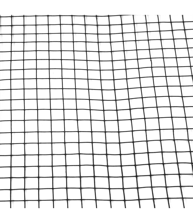 Rete per voliere 19x19mm 1,2mm 50cm 10m Nero