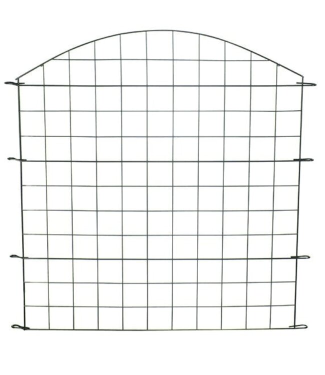 Garmix Rete convessa per laghetti &;amp; giardini 11 pezzi 71x79cm 6X6cm verde