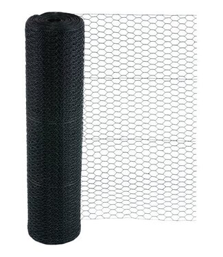 Garmix Rete per pollame 25mm 1mm 100cm 50m verde