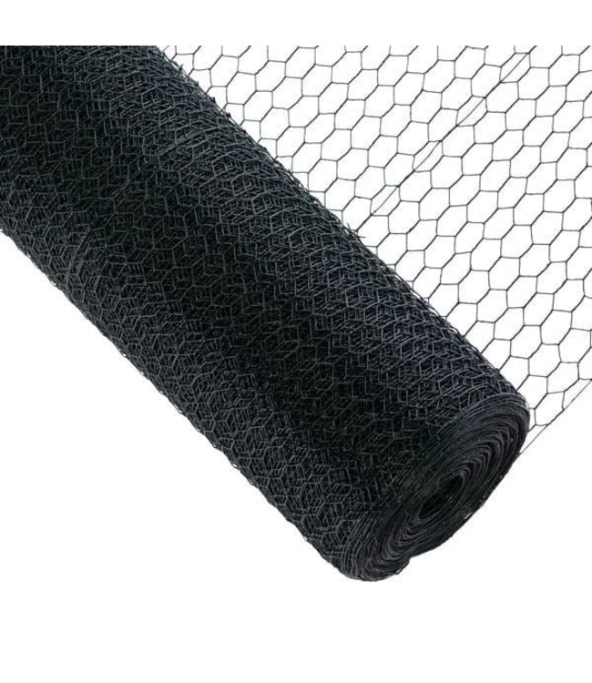 Garmix Rete per pollame 25mm 1mm 100cm 50m verde