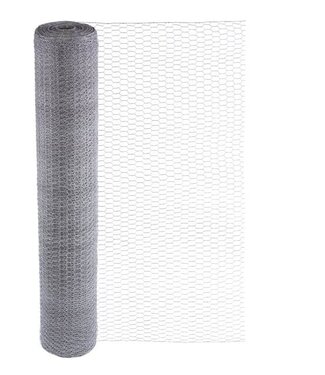 Garmix Rete per pollame 13 mm 0,70 mm 100 cm x 50 m Zincato