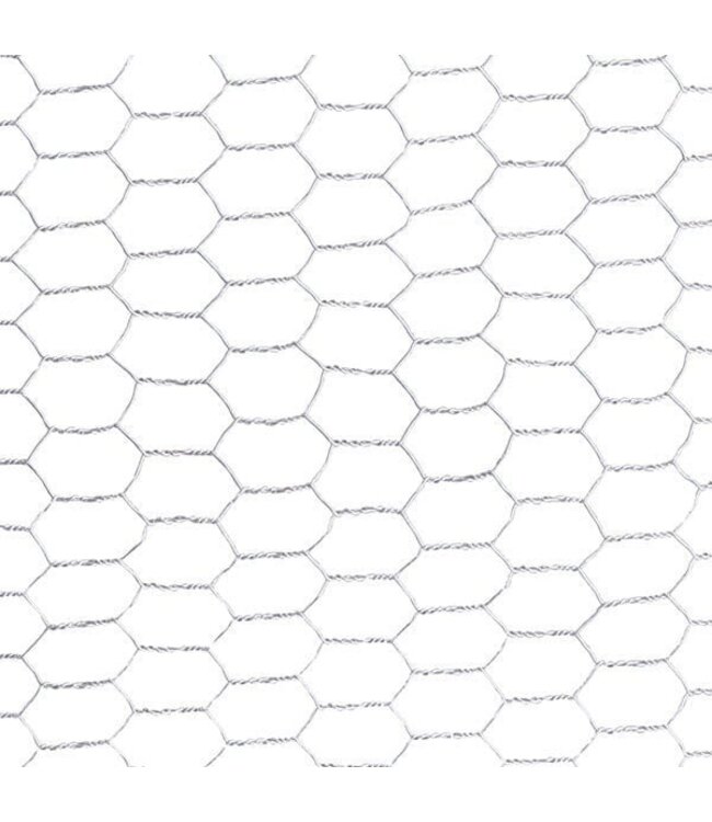 Garmix Rete per pollame 13 mm 0,70 mm 100 cm x 50 m Zincato