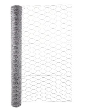 Garmix Rete per pollame 50 mm 0,7 mm 200 cm 25 m Zincato