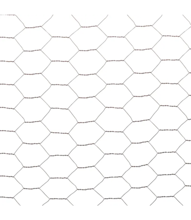 Garmix Rete per pollame 25mm 0,8mm 200cm 25m Zincato