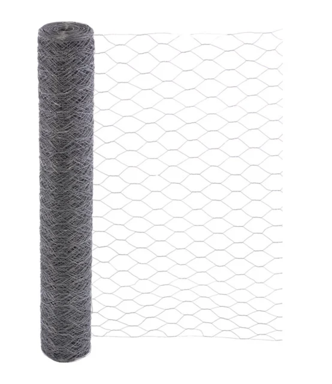 Garmix Rete per pollame 50 mm 1 mm 100 cm x 50 m Zincata