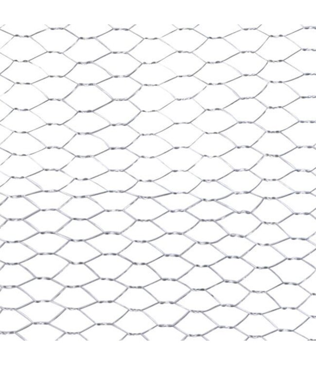 Garmix Rete per pollame zincata | 100 cm | 25 m | 13 mm | 0,7 mm