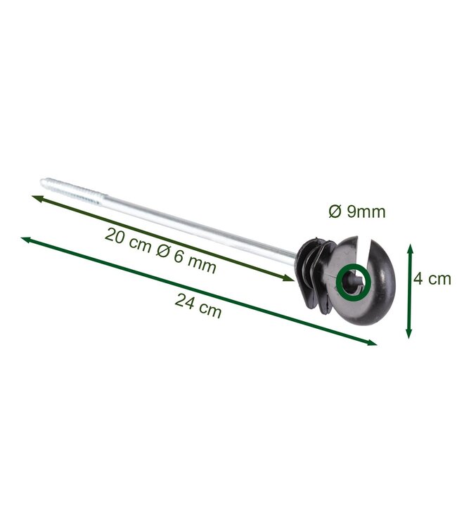 Anello per isolatori 220 mm, 10 pezzi
