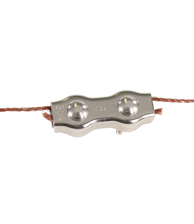 Garmix Connettore 10 pezzi per cavo in acciaio inox