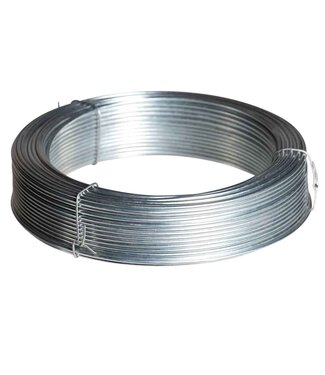 Garmix Filo di legatura 2 mm 50 m Filo d'acciaio zincato