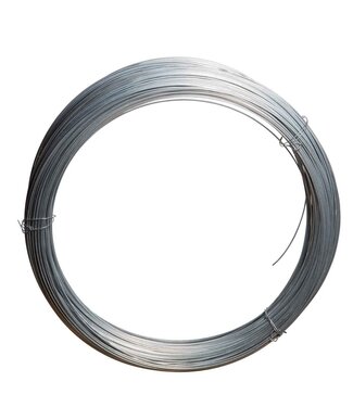 Garmix Filo per il tensionamento 3,4 mm 400 m Filo d'acciaio zincato alta resistenza