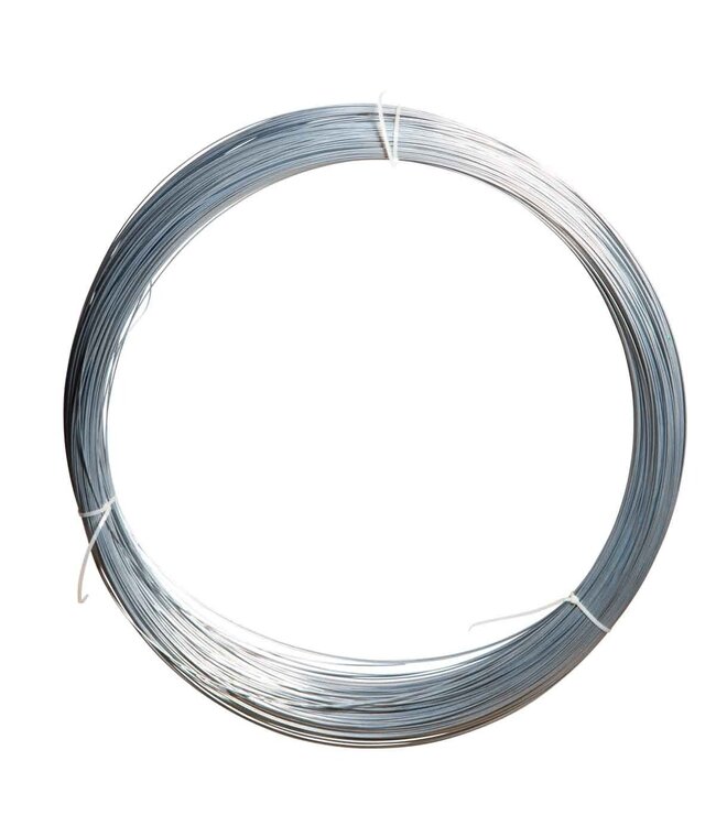 Garmix Filo zincato per il tensionamento 2 mm 500 m alta resistenza