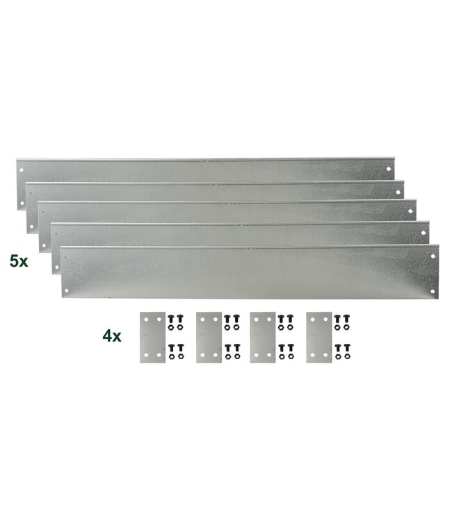 Garmix Bordo in acciaio corten 14cm 5 metri, 0,6mm