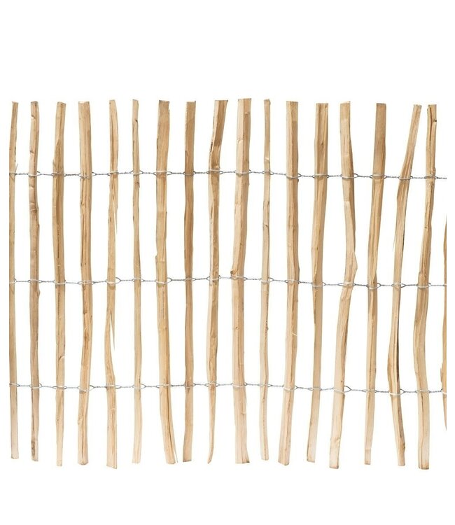 Garmix Steccato 80 cm con paletti distanziati di 4-5 cm, 5 m