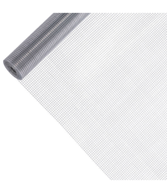 Garmix Rete contro topi 6 x 6 mm 0,65 mm 100 cm x 25 m Zincata