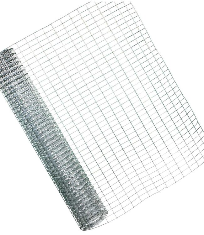 Garmix Rete per visoni 25 x 50mm 2,1mm 50cm x 10m zincata