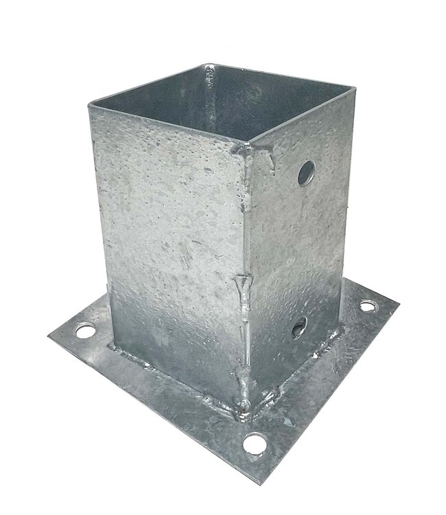 Garmix post holder base plate 121x121mm