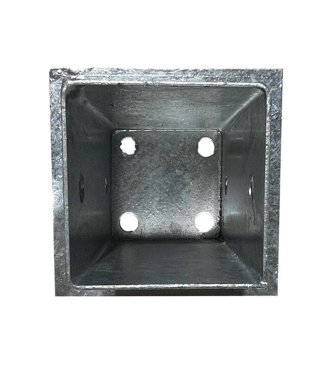 Garmix post holder base plate 121x121mm