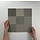 Moos Grey Glanz Handform 13x13
