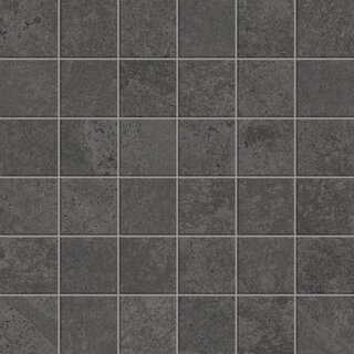 Atlas Concorde Solution Impact Graphite mozaiek 5x5 op net van 30x30