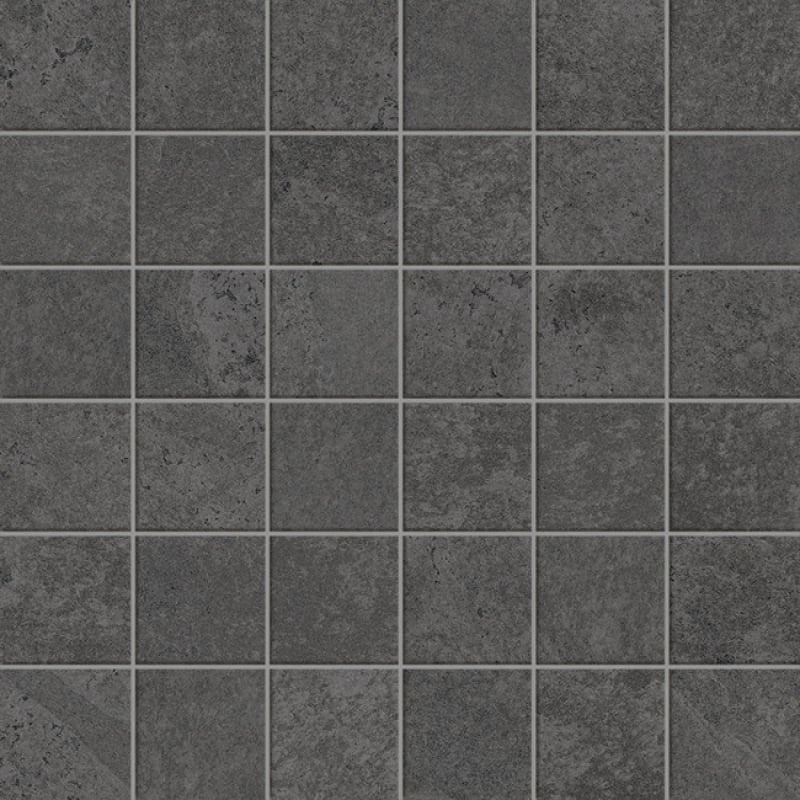 Atlas Concorde Solution Impact Graphite mozaiek 5x5 op net van 30x30