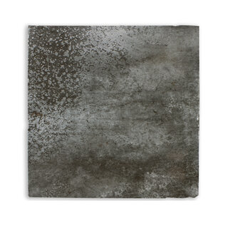 CeraVision Enamel Square Charcoal Glans Handvorm 12,5x12,5