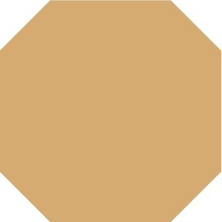 TopCer Field Materials L4421 Ochre Yellow Mat Octagon 10x10
