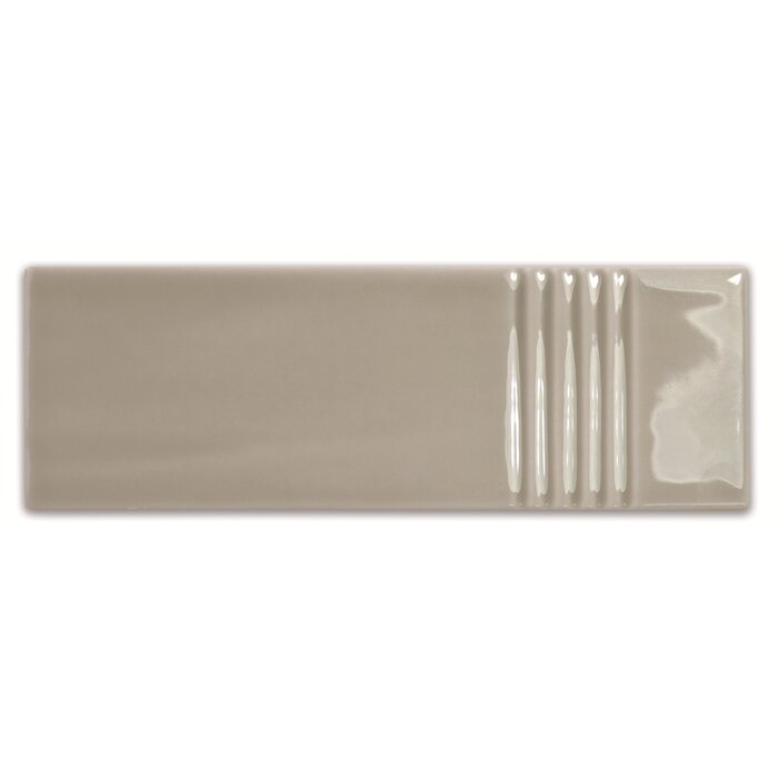 CeraVision Glow Grey Decor Glans 5,2x16