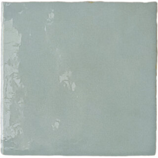 CeraVision Zel Tetuan Teal Glans Handvorm 13x13