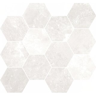 CeraVision Salt Stone Ice Esagono Mat Mozaiek 30x34