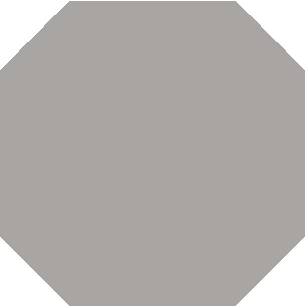 TopCer Field Materials L4407 Light Grey\/Blue Mat Octagon 10x10