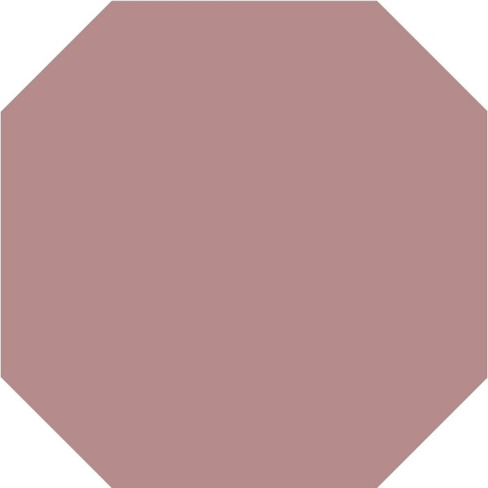 TopCer Field Materials L4419 Pink Mat Octagon 10x10
